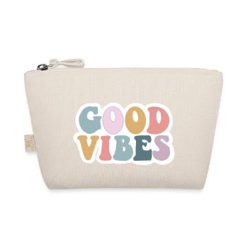 Good Vibes - Bio-Täschchen - Natur - Vorne
