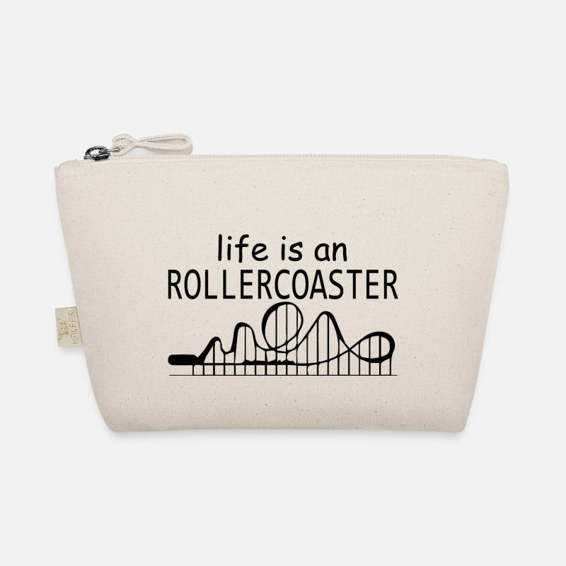 Rollercoaster Achterbahn Bio-Täschchen