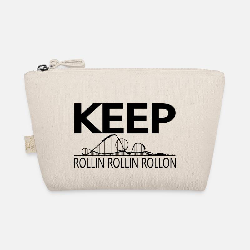 Rollercoaster Roller Coaster Amusement Park Organic Pouch