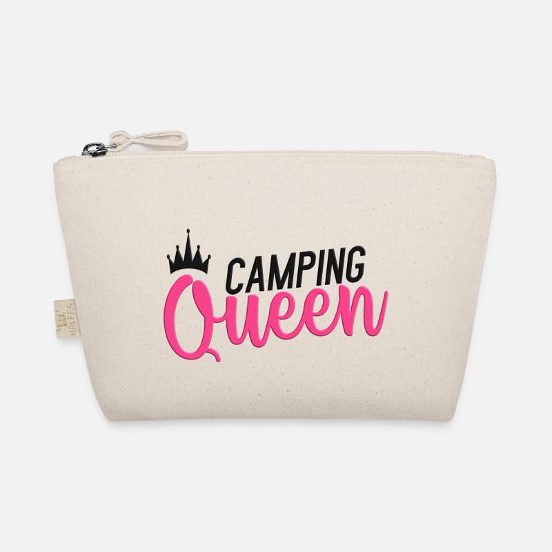 Camping Queen - Bio-Täschchen - Natur