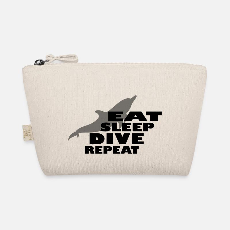 Diving Dive Dive Organic Pouch