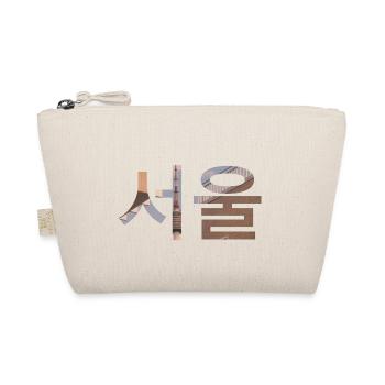 Language Korean Seoul - Organic Pouch - nature - Front