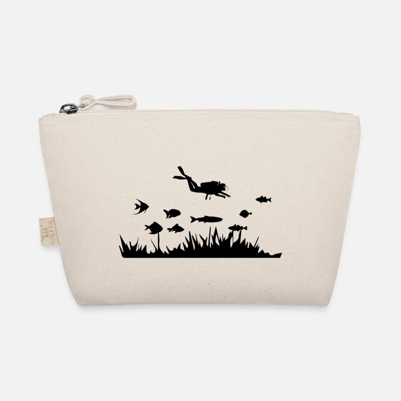 Diving Dive Dive Organic Pouch