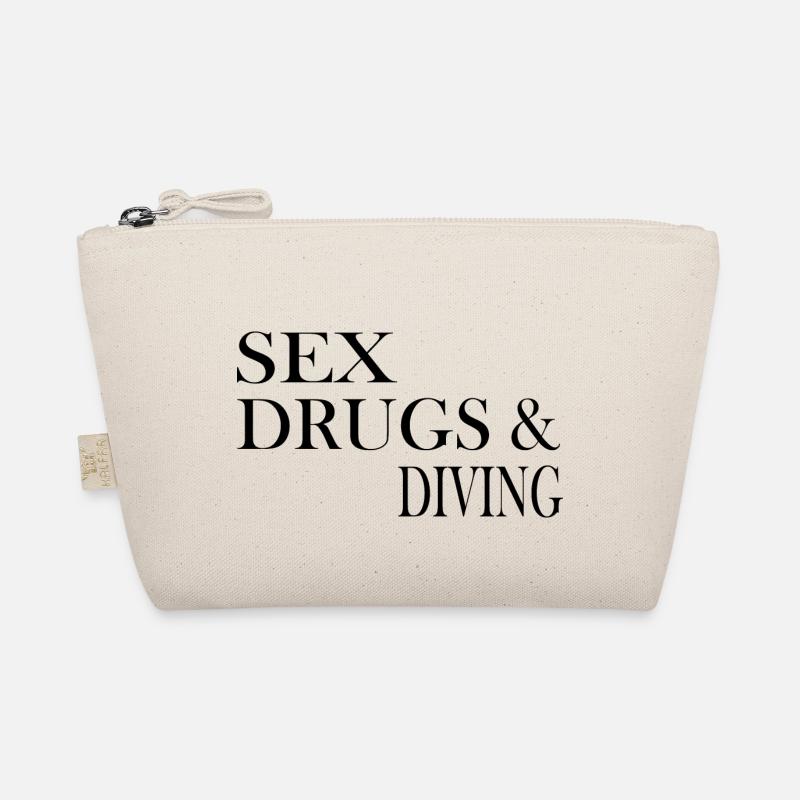 Diving Dive Dive Organic Pouch