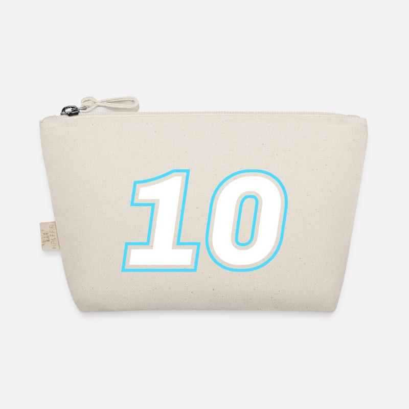 10 number symbol Organic Pouch