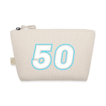 50 number symbol - Organic Pouch - nature - Front