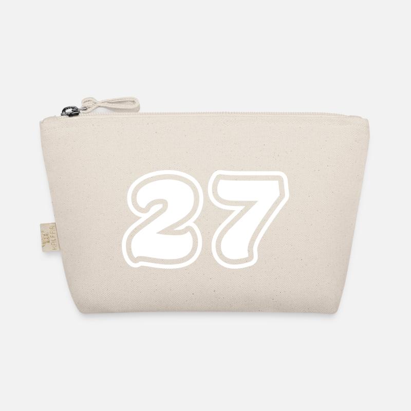 27 number symbol Organic Pouch