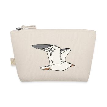 Möwe - Bio-Täschchen - Natur - Vorne