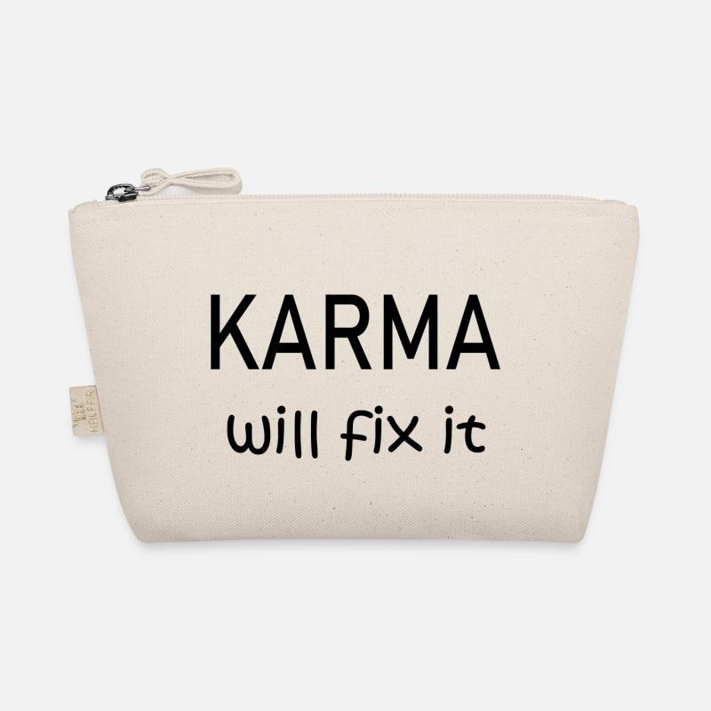 Karma will fix it - Bio-Täschchen - Natur