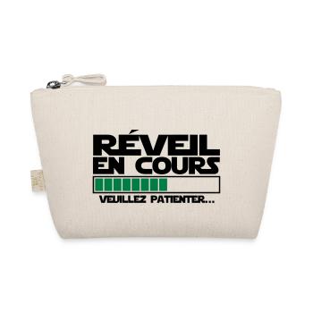 réveil (en cours),message,humour - Trousse biologique - nature - Devant