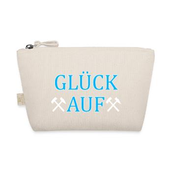 Glück auf - Bio-Täschchen - Natur - Vorne