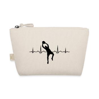 Football Goalkeeper Heartbeat Footballer Matchs de football - Trousse biologique - nature - Devant