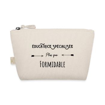 éducatrice spécialisée plus que formidable humour - Trousse biologique - nature - Devant