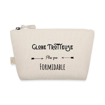 Globe trotteuse formidable humour citation - Trousse biologique - nature - Devant