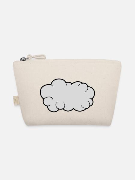 Conception de dessins animés cloud - Trousse biologique - nature - Devant