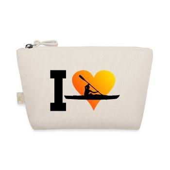 Men's Kayak Canoe Kayaking Kayak Women - Organic Pouch - nature - Front