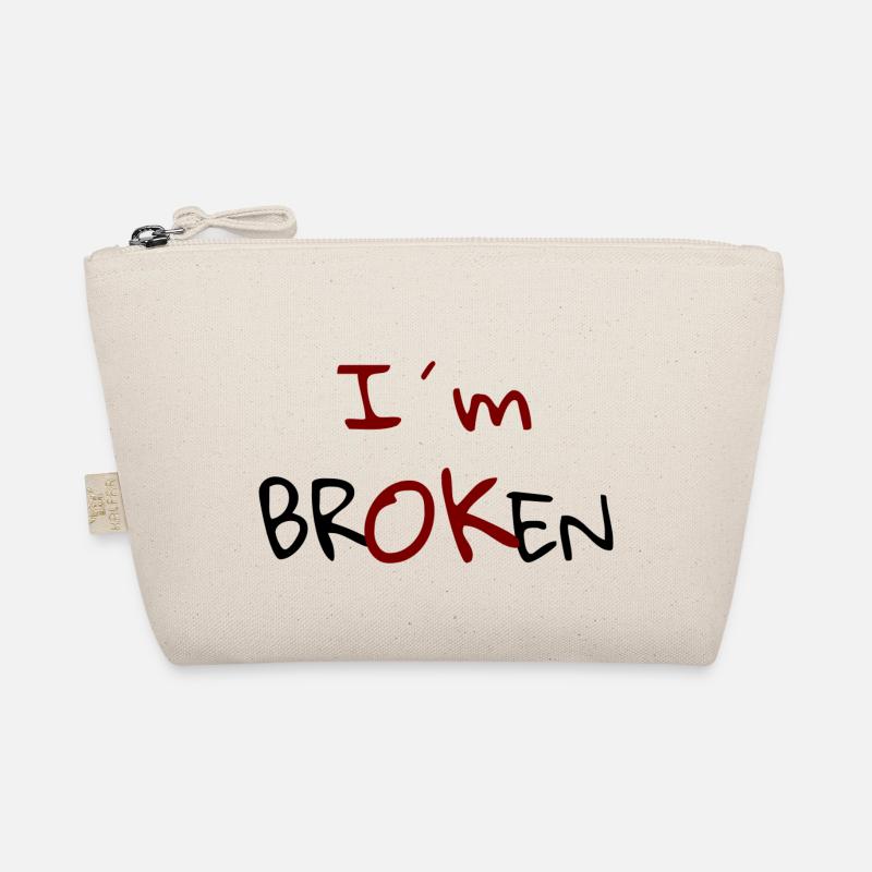Je suis Broken Design Trousse biologique
