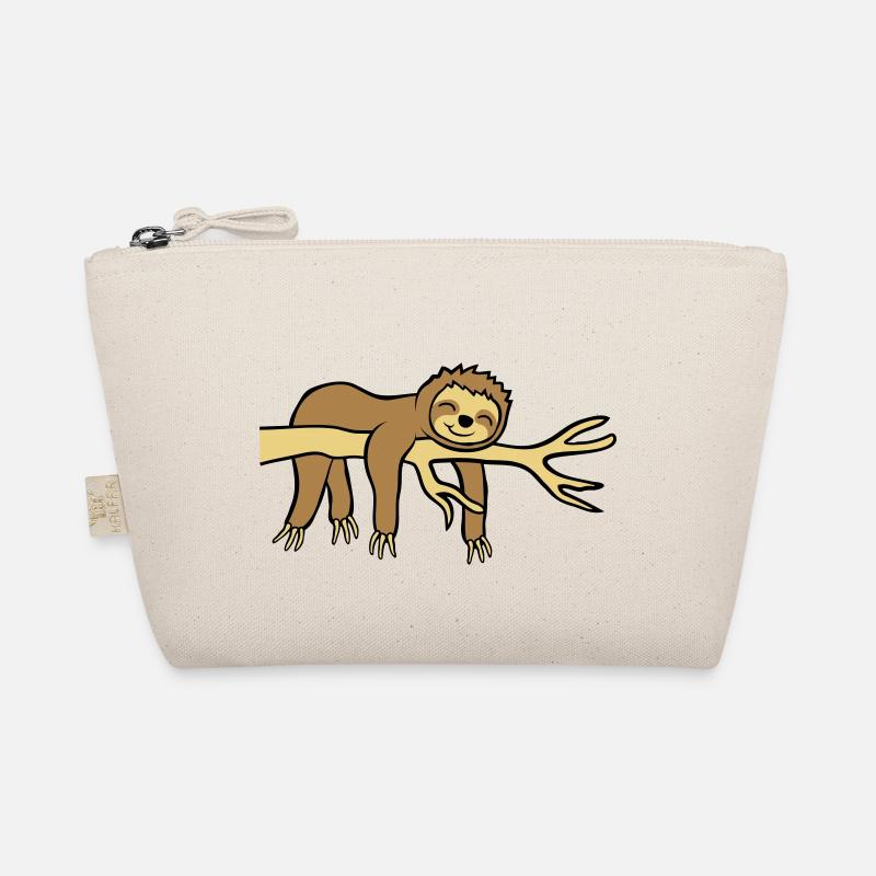 Happy hanging sloth Organic Pouch