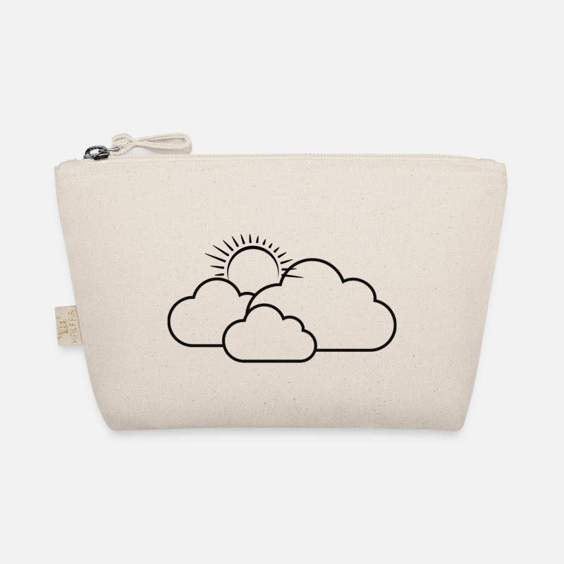 Clouds and sun, sun and clouds, sunshine Organic Pouch