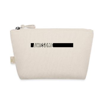 Bar Awesome Logo - Organic Pouch - nature - Front