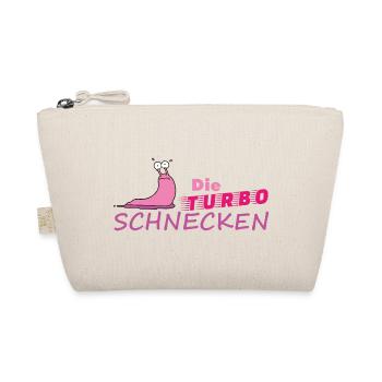 Muddy run shirt mud Matsch Laufshirt Team Schnecke - Bio-Täschchen - Natur - Vorne