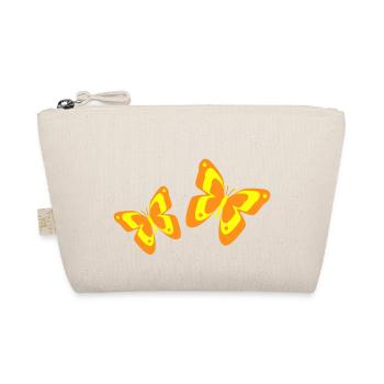 Butterfly Butterfly Insects Spring Summer colorful - Organic Pouch - nature - Front