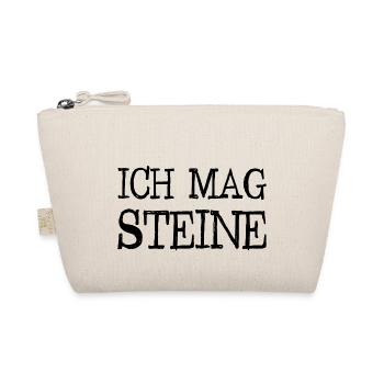 Ich mag Steine - Stein - Geologie - Geologe - Bio-Täschchen - Natur - Vorne