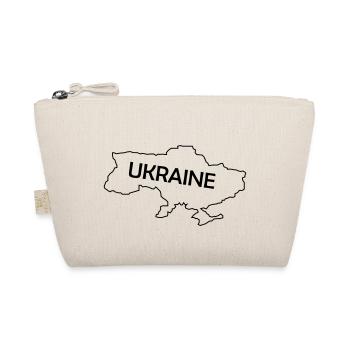 Ukraine Outline - Organic Pouch - nature - Front