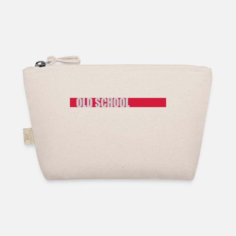 Balken Old School Bio-Täschchen