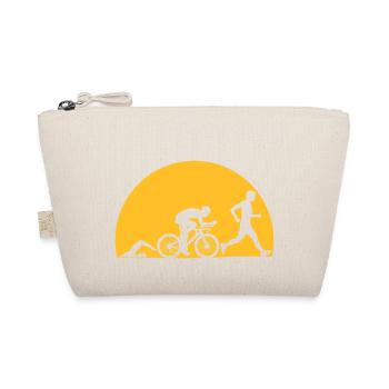 Sonne Sport Triathlon - Bio-Täschchen - Natur - Vorne