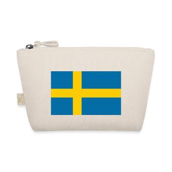 Drapeau Suède / Sweden flag - Trousse biologique - nature - Devant