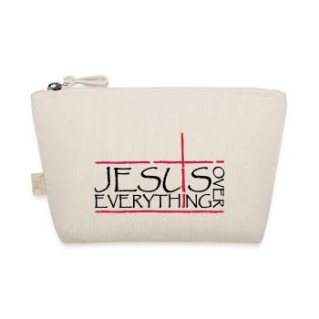 Jésus sur tout - Trousse biologique - nature - Devant