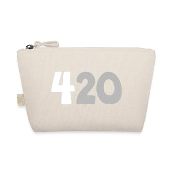 420 | 4,20 | Design color adjustable - Organic Pouch - nature - Front