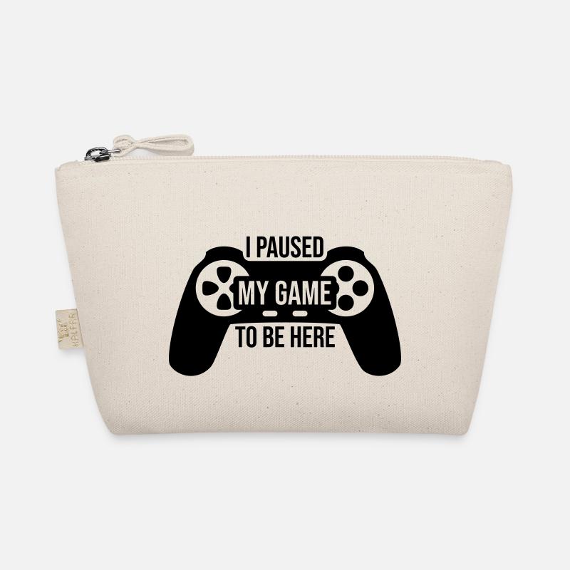 Game Paused Controller Organic Pouch