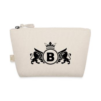buchstabe B Wappen - Bio-Täschchen - Natur - Vorne