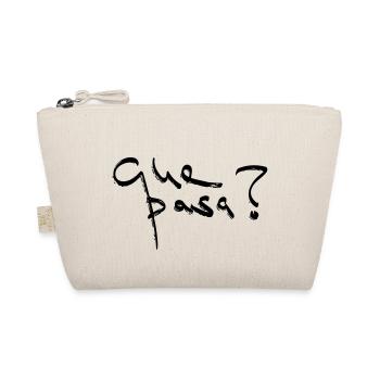 Que Pasa Line Art - Minimalist - Organic Pouch - nature - Front