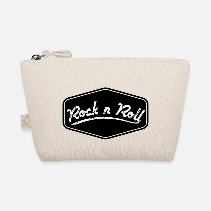 Forme de bouclier Rock n Roll Trousse biologique