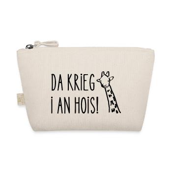 Da krieg i an Hois! Wienerisch Dialekt T-Shirt - Bio-Täschchen - Natur - Vorne