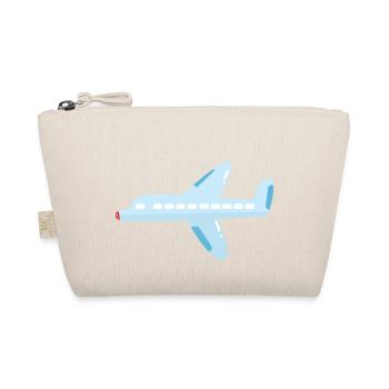 Flugzeug - Bio-Täschchen - Natur - Vorne