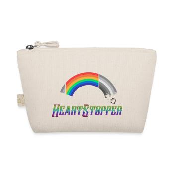 Heartstopper Heart Stopper Rainbow LBGTQIA+ - Organic Pouch - nature - Front