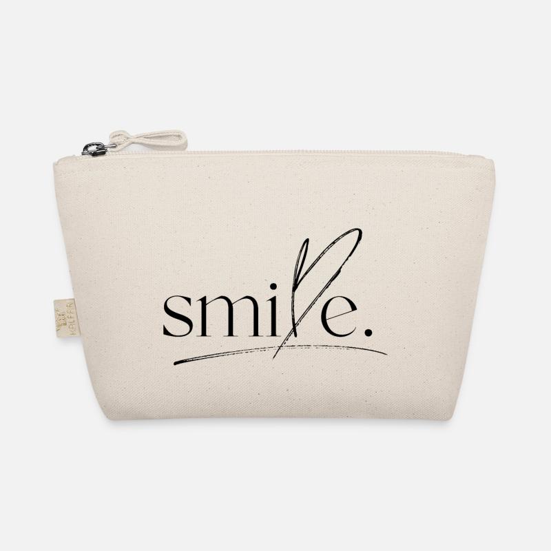 SMILE - Bio-Täschchen - Natur