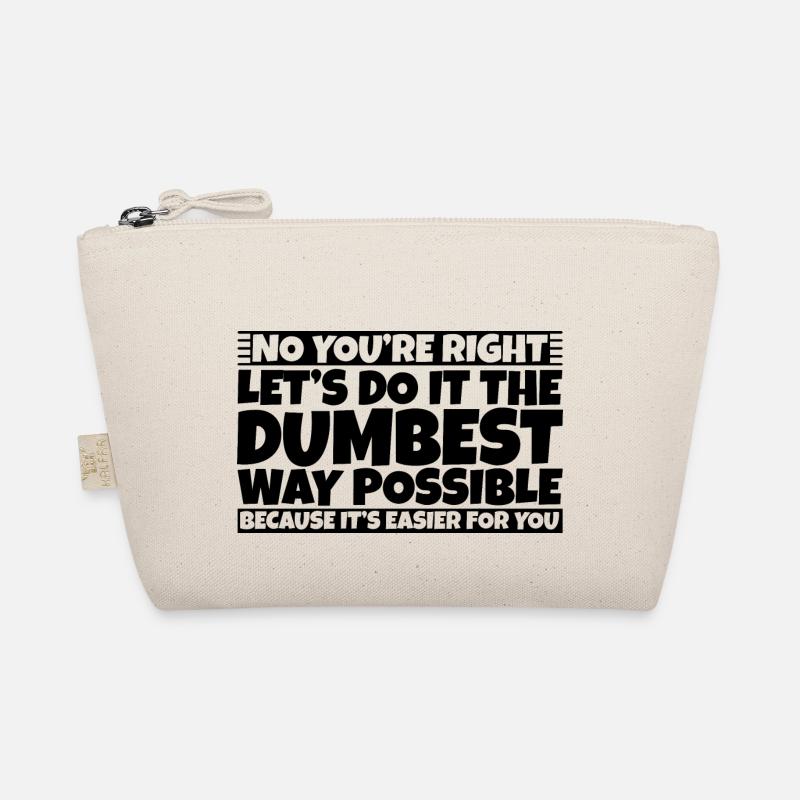 Let's Do It The Dumbest Way Possible 3 Bio-Täschchen