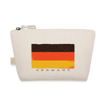 Deutschland Flagge Reisen Deutschland Flagge Reise - Bio-Täschchen - Natur - Vorne