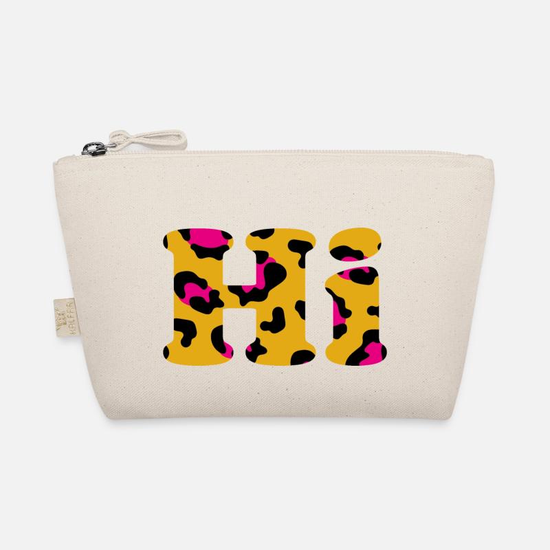 Hi Leoprint - Bio-Täschchen - Natur