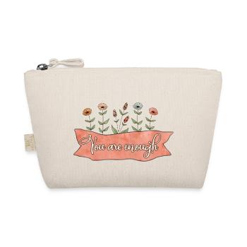 Selbstliebe Inspiration Energie Geschenk - Bio-Täschchen - Natur - Vorne