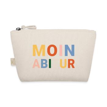 Moin Abitur, Abi im Norden - Bio-Täschchen - Natur - Vorne