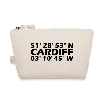 Cardiff Coordinates - Organic Pouch - nature - Front
