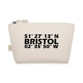 Bristol Coordinates - Organic Pouch - nature - Front