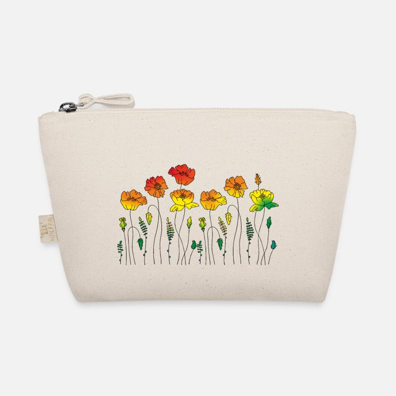 Blumen - Bio-Täschchen - Natur