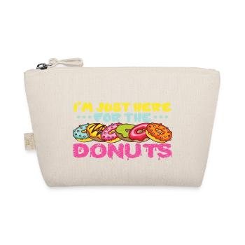 Je suis juste ici pour les Beignets - Trousse biologique - nature - Devant